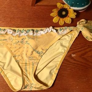 Betsy Johnson swim bathing suit bikini bottom